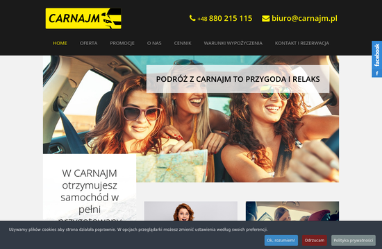 Wypożyczalnia samochodów