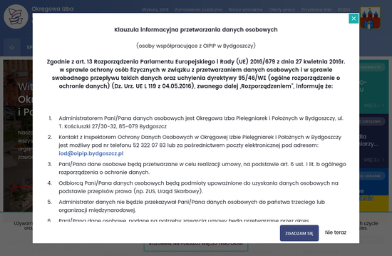 Okręgowa Izba Pielęgniarek i Położnych w Bydgoszczy