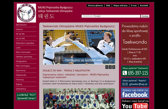 MUKS Piętnastka - sekcja Taekwondo