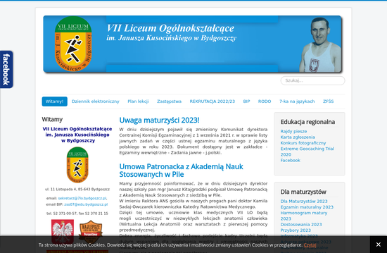Oficjalny Portal VII Liceum Ogólnokształcącego w Bydgoszczy