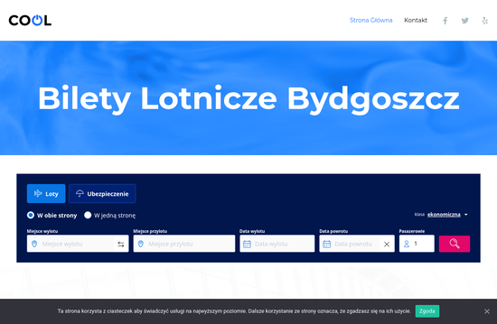 Bilety Lotnicze w Bydgoszczy, Ryanair