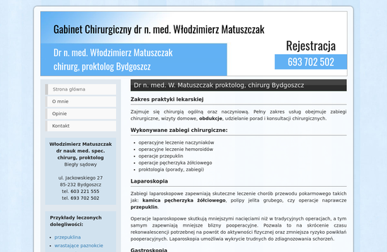 Gabinet chirurgiczny