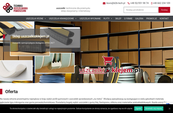 B2B Profile i uszczelki specjalistyczne